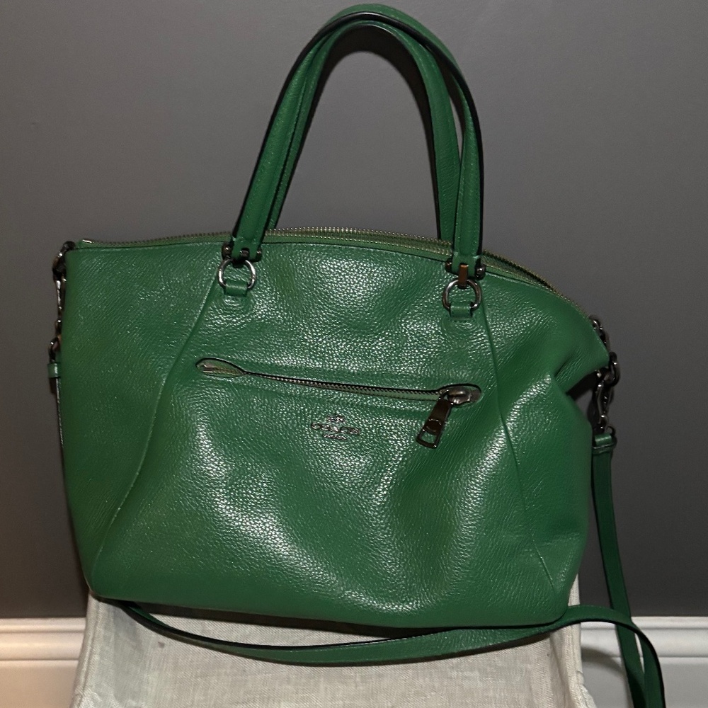 Coach Green Tote